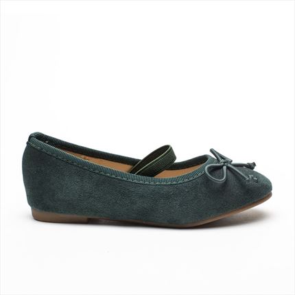 Comprar Zapatos Niña Verde Bailarinas🥇  | ZapatitosDeAlba