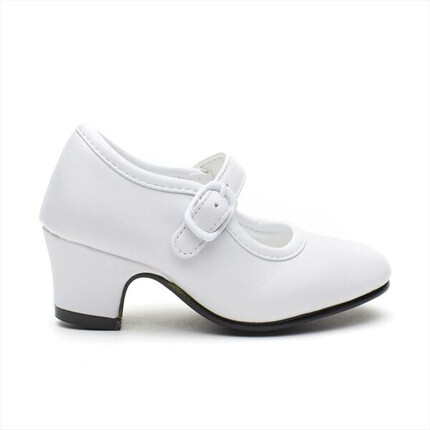 comprar Zapatos Flamenca Niña Blanco 😍