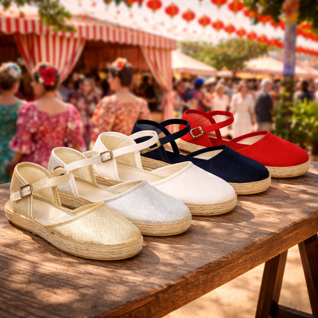 Esparto Niña Flamenca – El calzado perfecto para feria y romería
