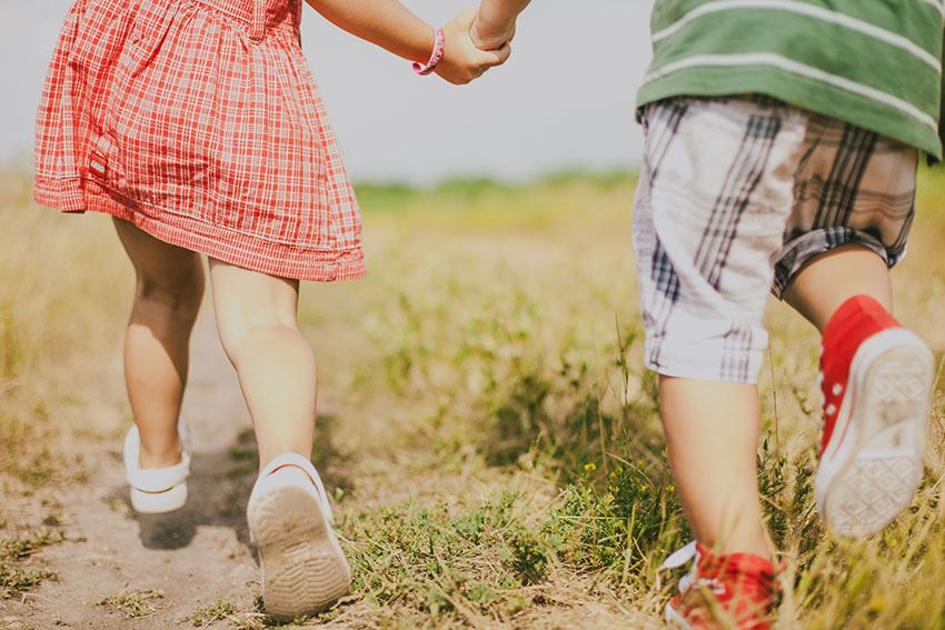 Zapatillas Deportivas Niños Lona y Serraje