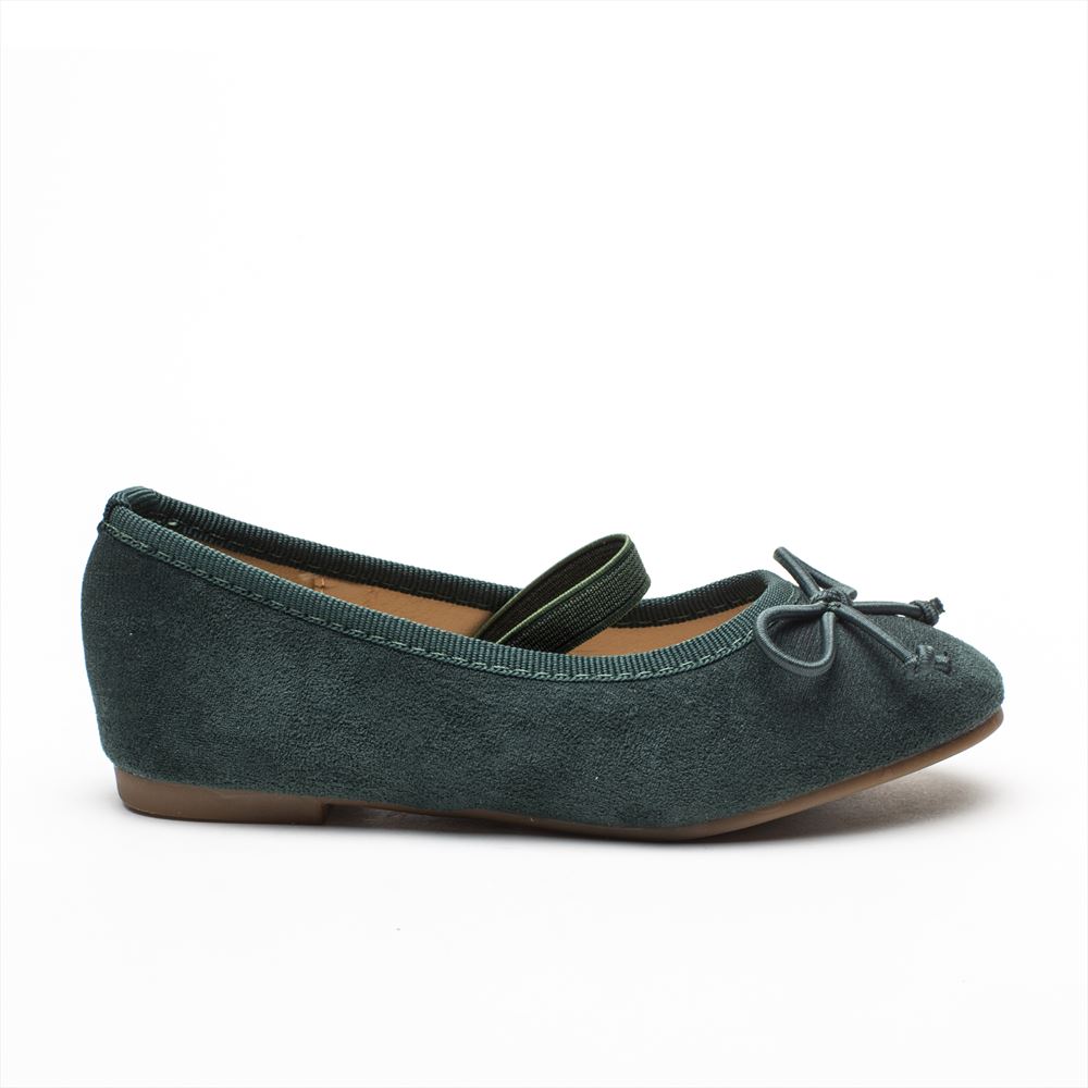 Comprar Zapatos Verde Bailarinas🥇 | ZapatitosDeAlba