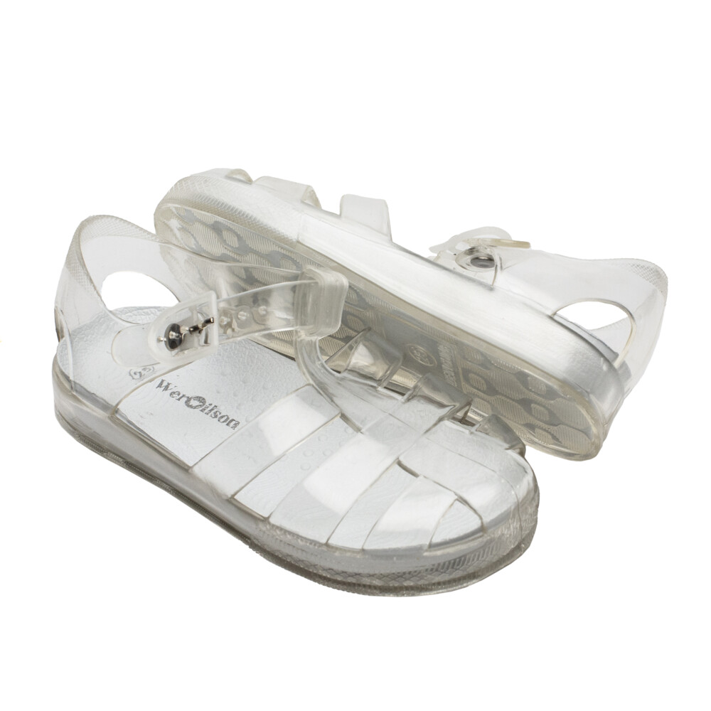 Sandalias Cangrejeras Transparentes