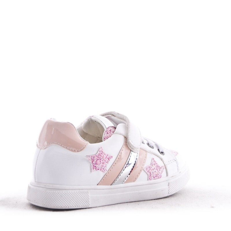 frutas Obstinado Escudero Comprar Zapatillas Deportivas Niña Blanca Con Velcro Estrella Glitter 🌟👸r