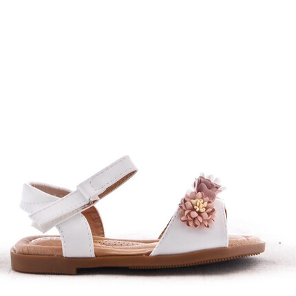 Comprar Sandalias Niña Blancas Flores Silvestres 💖