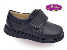 Zapato Niño Colegial NEGRO con Velcro. Calzado respetuoso