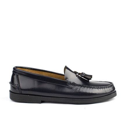 Zapato Niño Castellano Azul Marino Piel