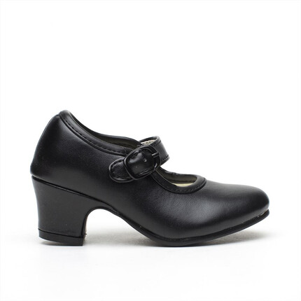 Zapatos Niña Flamenca Negro