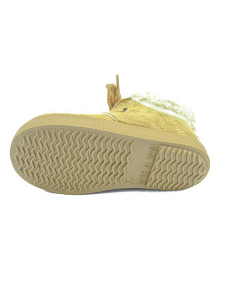 Botines Bebe Arena Modelo Pisacacas Borrego