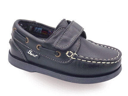 Zapato Nautico Niño Marino