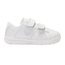 Deportivas Niño Blanca Con Velcro Colegial Joma