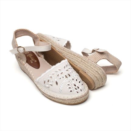 Comprar Comunión Beige Calada🥇 | ZapatitosDeAlba