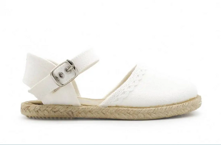 Alpargatas Niña Blanca Ceremonia