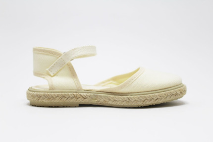 Alpargatas Esparto Beige Para Niña Modelo Bebe