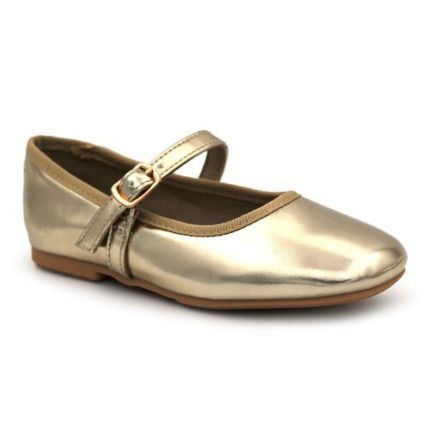 Bailarinas Niña Doradas de Vestir