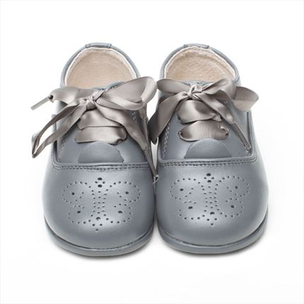 Blucher Gris Ingles Modelo Victoria