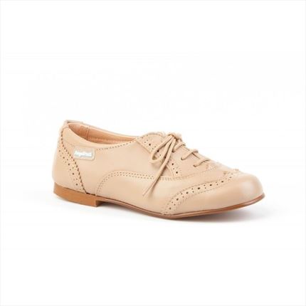 Comprar Blucher Niña Camel Oxford Marca Angelitos🥇