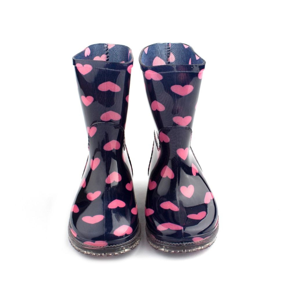 Botas de agua store y paraguas niña