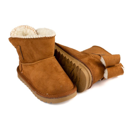 Botas Australianas Niña Camel Borrego