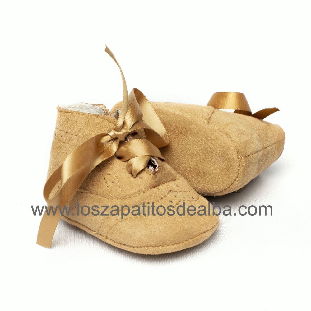 Botas Bebé Camel Modelo Lazo ▷baratos◁ ZapatitosDeAlba