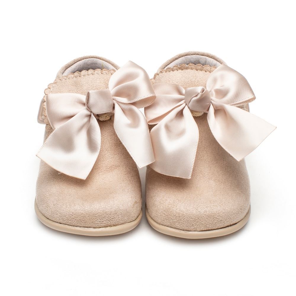 Zapatillas de bebé para bebé o niña piel suave primeros sin zapatillas para bebé SAYOYO 