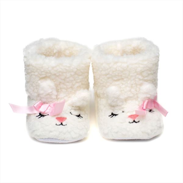 Botitas Bebe Beige Modelo Rabbit (3)