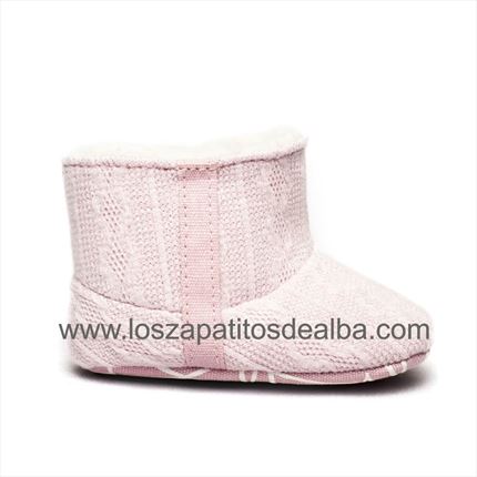 Comprar Botas Bebés Rosa Sin Suela Modelo Nancy ▷baratos◁