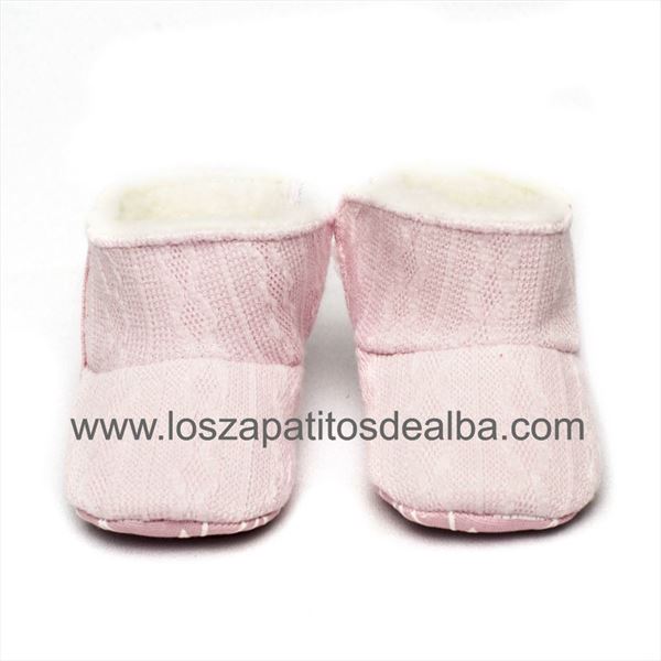 Botas Bebés Rosa Sin Suela Modelo Nancy (2)