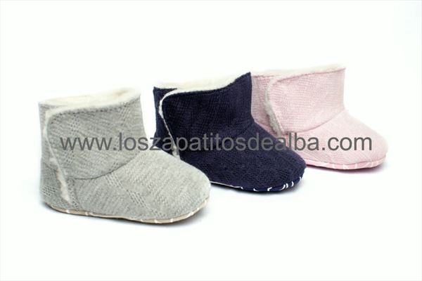 Botas Bebés Rosa Sin Suela Modelo Nancy (3)