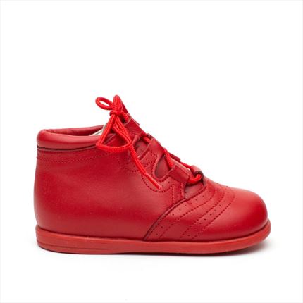 Comprar Botas Inglesa Roja Primeros Pasos🥇  | ZapatitosDeAlba