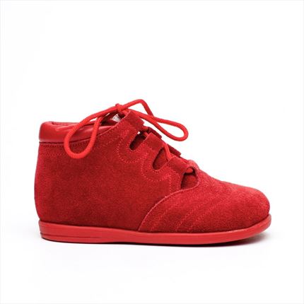 Comprar Botas Inglesas Roja Serraje Primeros Pasos🥇