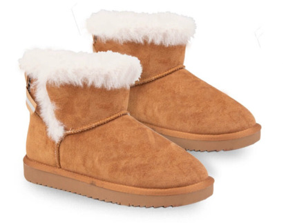 Botas Niña Camel Australiana Con Pelitos