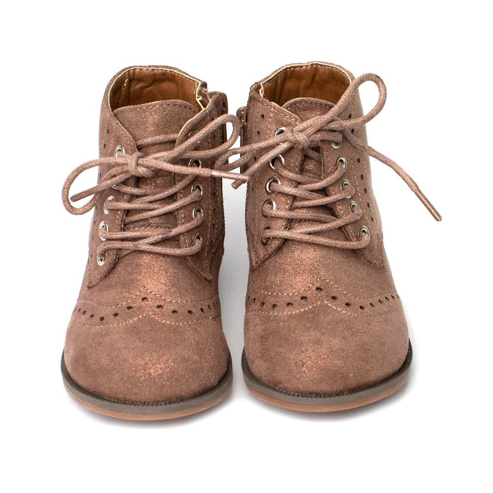 Comprar Botas Niña Marron Taupe Serraje Baratas.🥇¡¡Envio Gratuitos!!