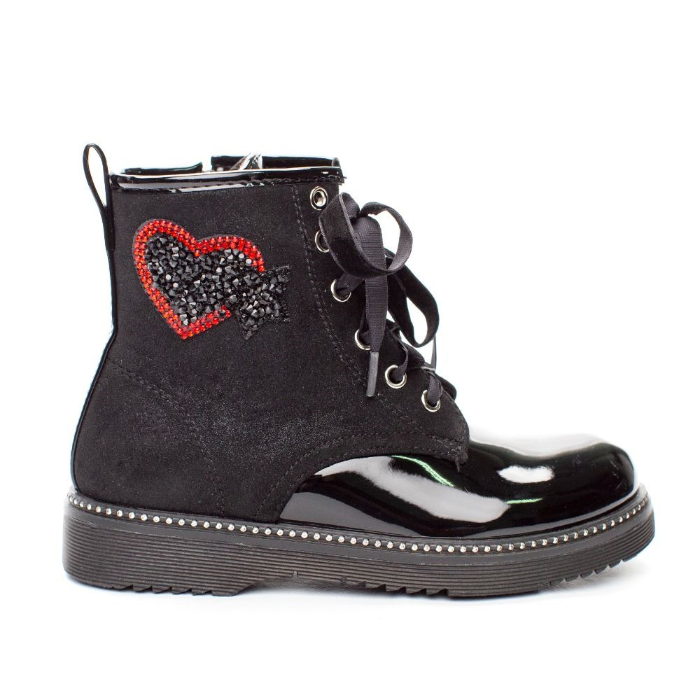 Comprar Botas Niña Negras Rojo. Botas Niña Baratas