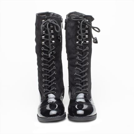 Comprar Botas Niña Negras Modelo Cándida🥇  | ZapatitosDeAlba