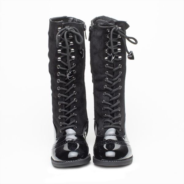 Botas Niña Negras Modelo Cándida (1)