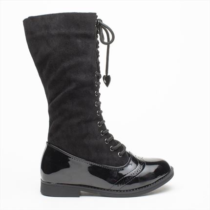 Comprar Botas Niña Negras Modelo Cándida🥇  | ZapatitosDeAlba