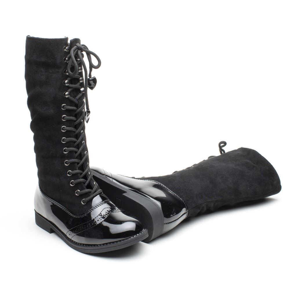 Comprar Botas Niña Negras Modelo Cándida🥇 ZapatitosDeAlba