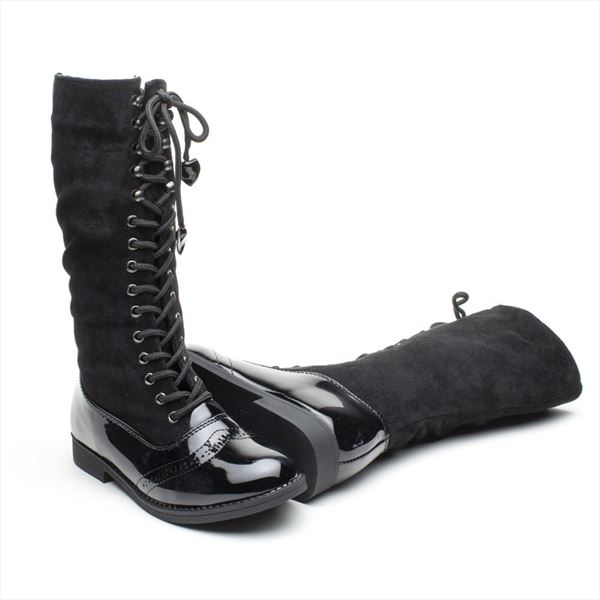 Botas Niña Negras Modelo Cándida (2)