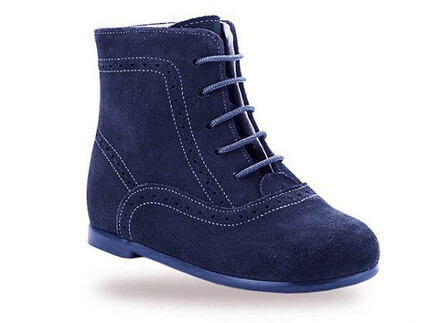 Botas Niña Pascualas Azul Marino Piel