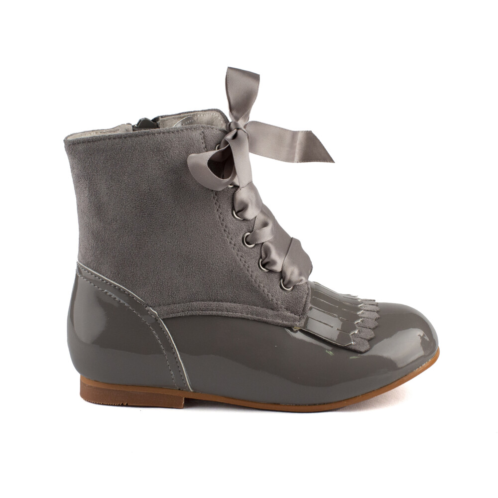 Comprar Botas Niña Pascualas Gris Flecos. Pascualas Baratas
