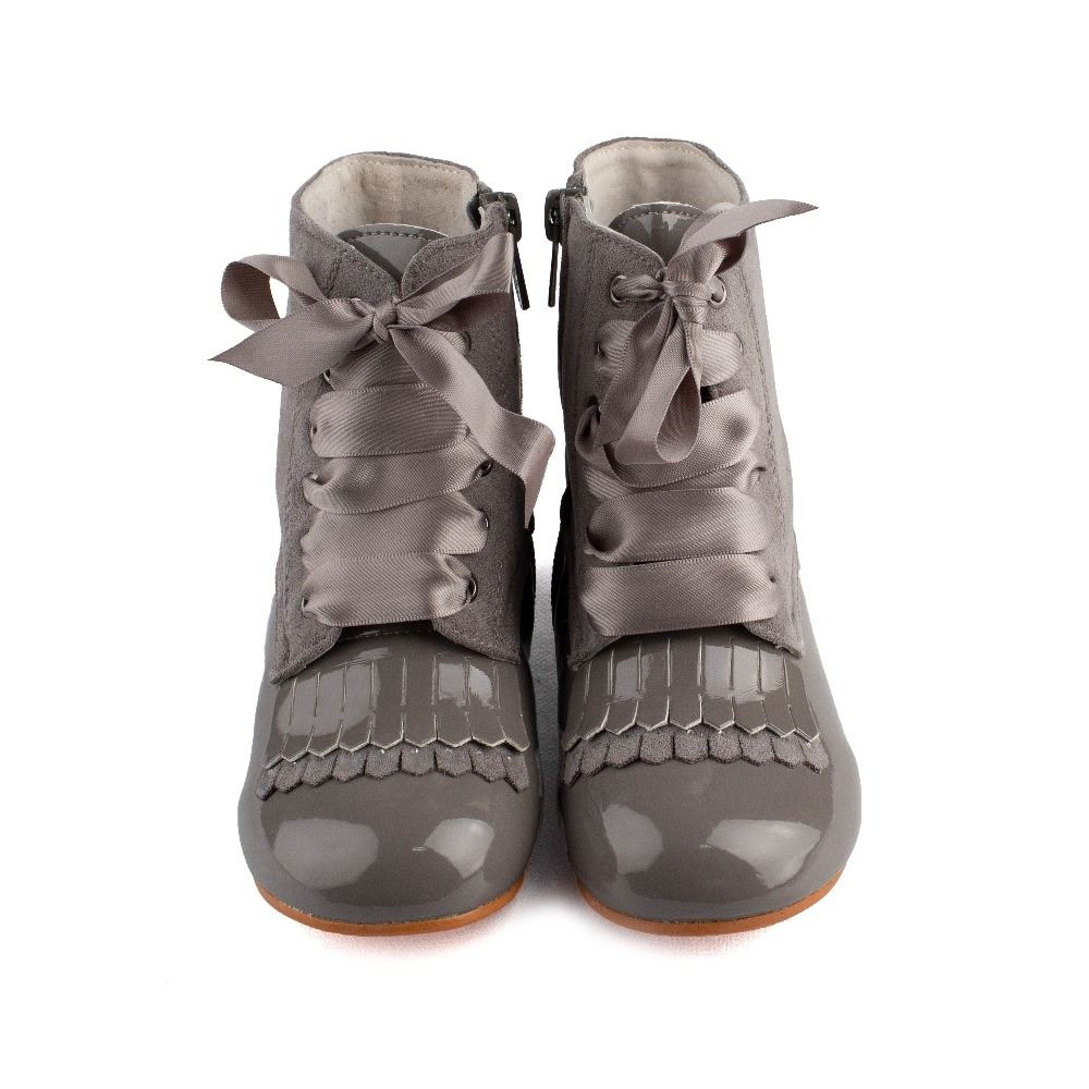 Comprar Botas Niña Pascualas Gris Flecos. Pascualas Baratas