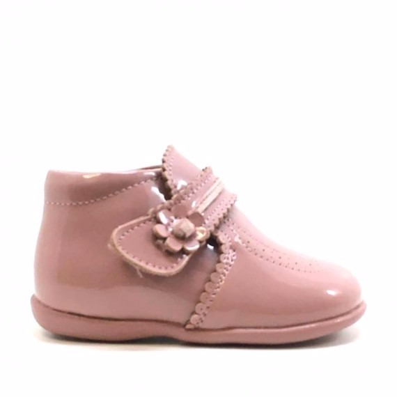 Botas charol rosa niña Clearance