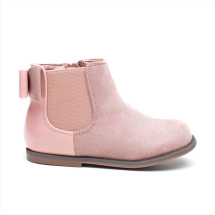 Comprar Botas Niña Rosa Lazo Talonera ▷baratos◁