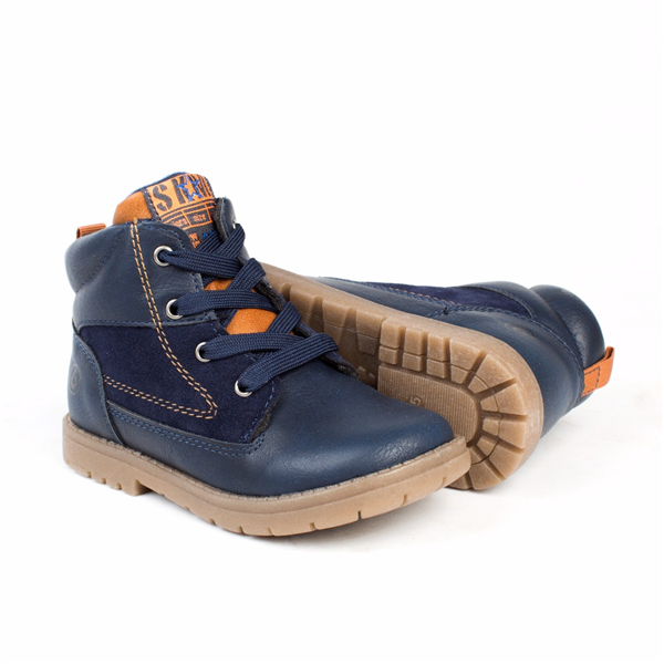 Botas niño azul marino casual (2)