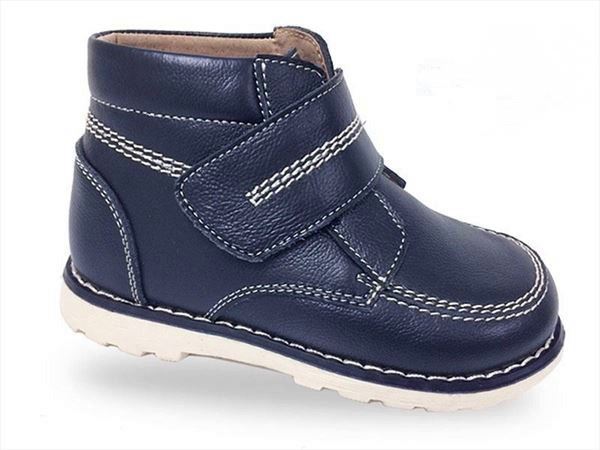 Botas Niño Kickers Azul Marino Bonino 🥇 | ZapatitosDeAlba