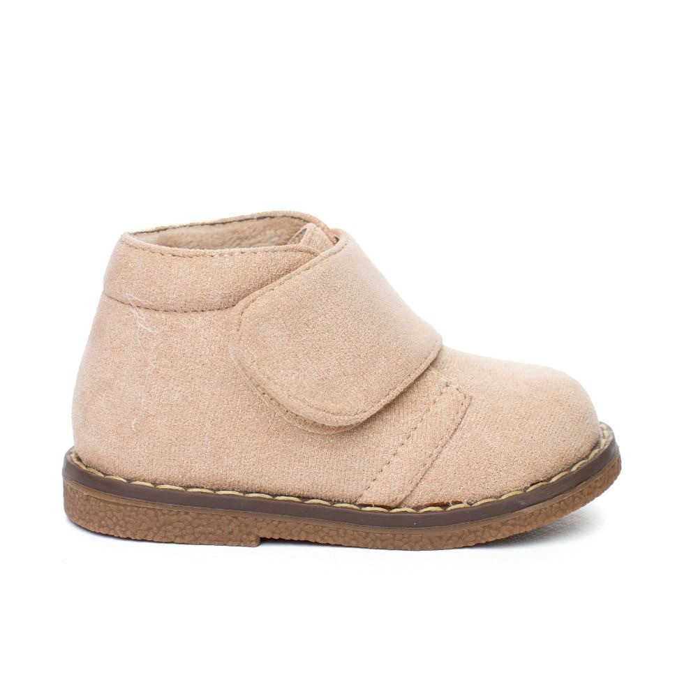 metálico soltero Jirafa Comprar Botas Niña Beige Con Velcro. Muy Baratas! 🌟