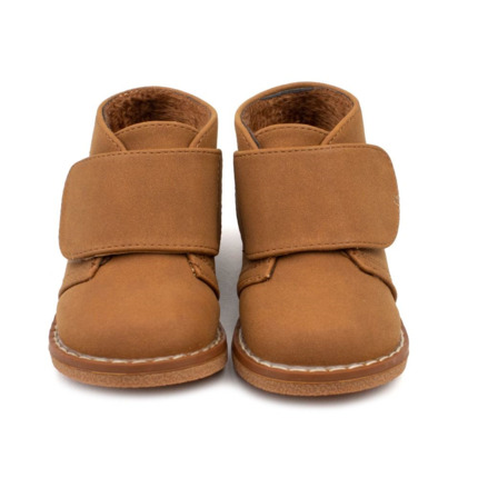 Botas Pisacacas Velcro Camel