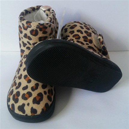 Botas niñas leopardo