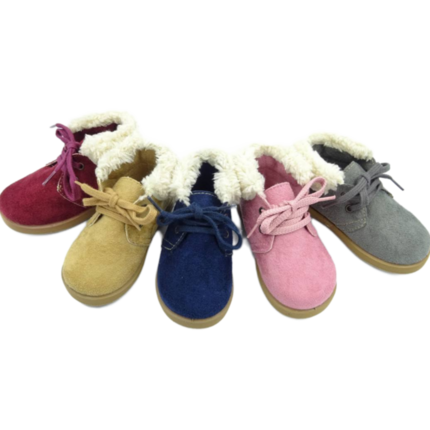 Botines Bebe Arena Modelo Pisacacas Borrego