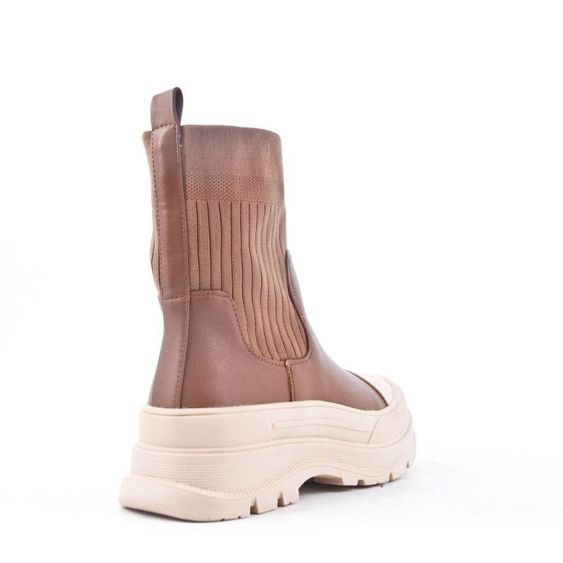 palo Contento Específico Comprar Botines Mujer Camel Con Plataforma Track Baratas